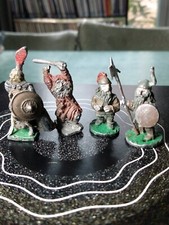 Rare Vintage D D Dungeons  Dragons Miniature lot 70s as is various fighters