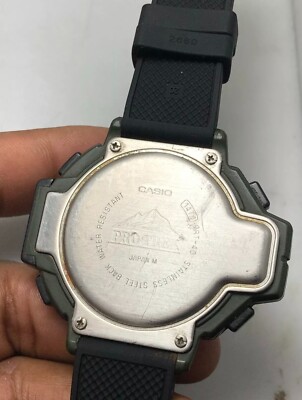 Vintage Casio Protrek 1471 PRT-40 Triple Sensor Digital Vintage Casio Protrek 1471 PRT-40 Triple Sensor Digital