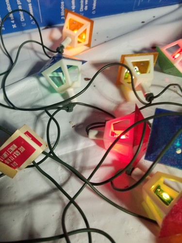 Vintage Christmas Decorative Light String Lamps 6' Long Holiday Lighting Indoor - Picture 4 of 11