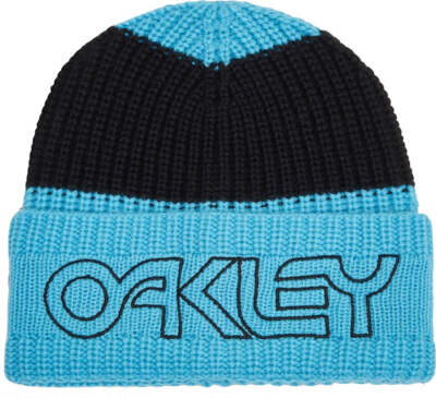 [FOS901285-642] MENS OAKLEY TNP DEEP CUFF BEANIE - BRIGHT BLUE