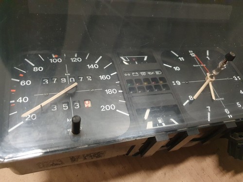 VW GOLF JETTA CADDY MK1 SPEEDOMETER CLOCKS INSTRUMENT CLUSTER DIESEL MILES - Picture 3 of 13