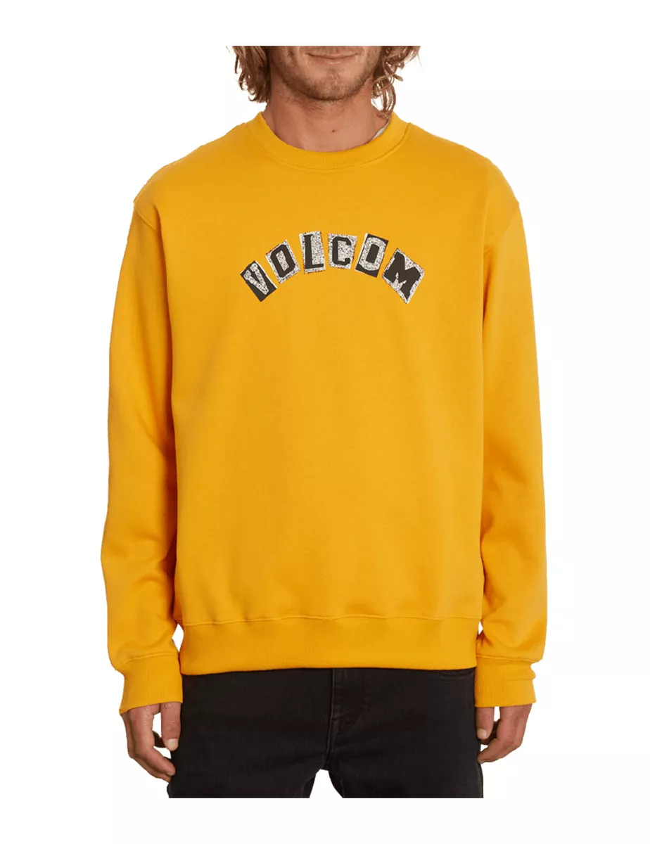 Volcom Hi School Crew Sweatshirt in Sunburst eBay