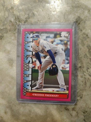 2023 Topps /5 Throwback Thursday TBT Freddie Freeman Dodgers #96 rosa