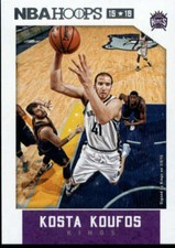 2015-16 Panini Hoops #182 Kosta Koufos NM-MT Sac Kings