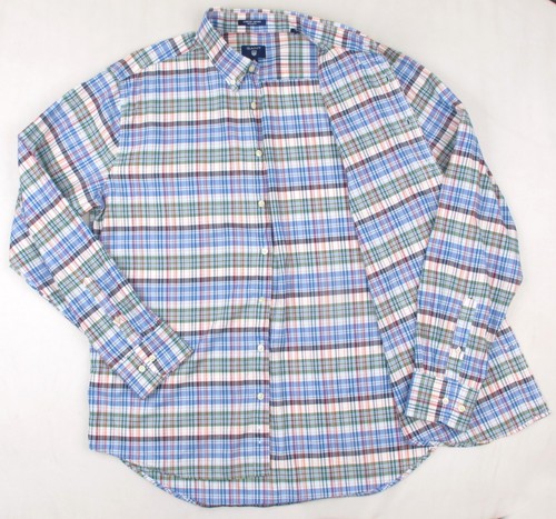GANT COMFORT OXFORD REGULAR FIT Herren Karohemd Button Down XL Langarm - Bild 6 von 24