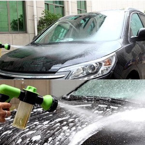 8 Spray Pattern Adjule Water Gun Soap Dispenser Garden Hose Image Is Loading 8 Spray Pattern Adjule Water Gun Amp Soap