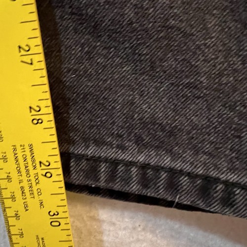Jeans uomo ASOS 30 X 30 nero sbiadito dritto nuovo con etichetta - Foto 6 di 8