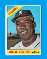 1966 Topps #20 WILLIE HORTON Detroit Tigers - VG