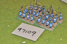 15mm medieval / chinese - halberd 24 figs - inf (97109)