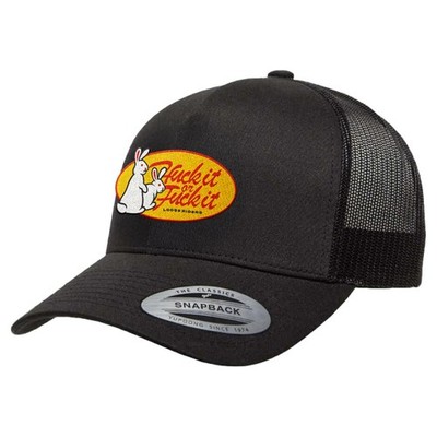 Loose Riders Trucker Cap Yupoong Classic Huck It - Schwarz