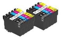 Xl-Patronen FüR Workforce WF-2010W WF-2510WF WF-2520NF Epson Kein Original