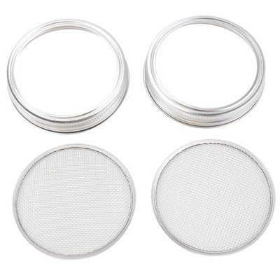 Set of 2 Ventilation Jar Lids Suitable For Bou9436 Jars