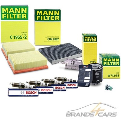 MANN-FILTER INSPEKTIONSPAKET SET D FÜR VW LUPO POLO SEAT IBIZA CORDOBA 1.0 + 1.4