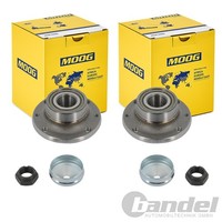 2X Moog RADLAGER-SATZ Hinten Passend FüR Alfa 145 146 155 Fiat Barchetta Brava