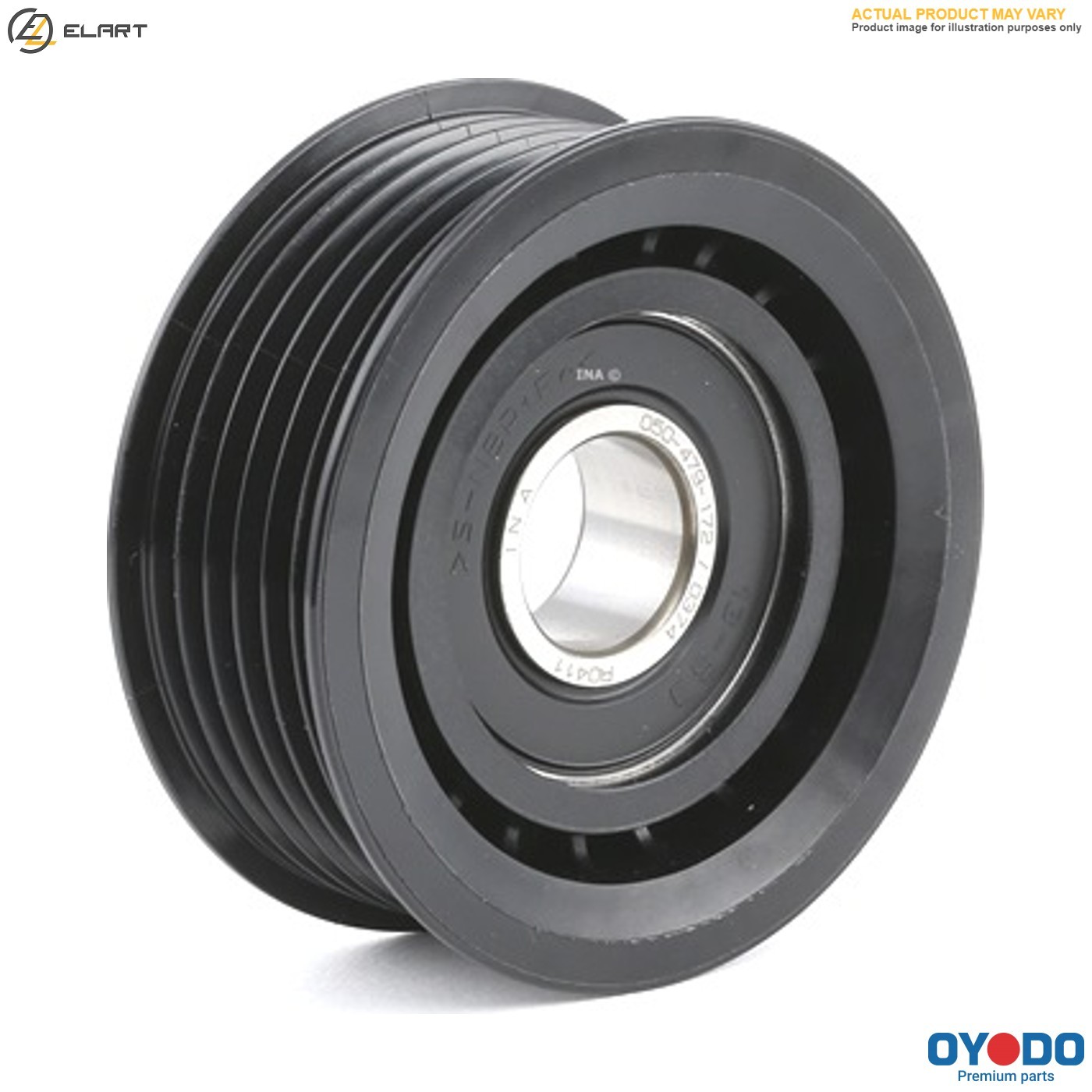 DEFLECTIONGUIDE PULLEY VRIBBED BELT 20R0317-OYO FOR HYUNDAI SANTA/FÉ/II  KIA