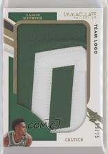 2020-21 Panini Immaculate Team Logo 9/25 Aaron Nesmith #JP-ANS Jumbo Patch 1d3a