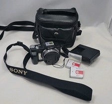 Sony Cyber-Shot DSC-H3 8.1MP Digital Camera 10x Optical Zoom Bundle Tested/Works