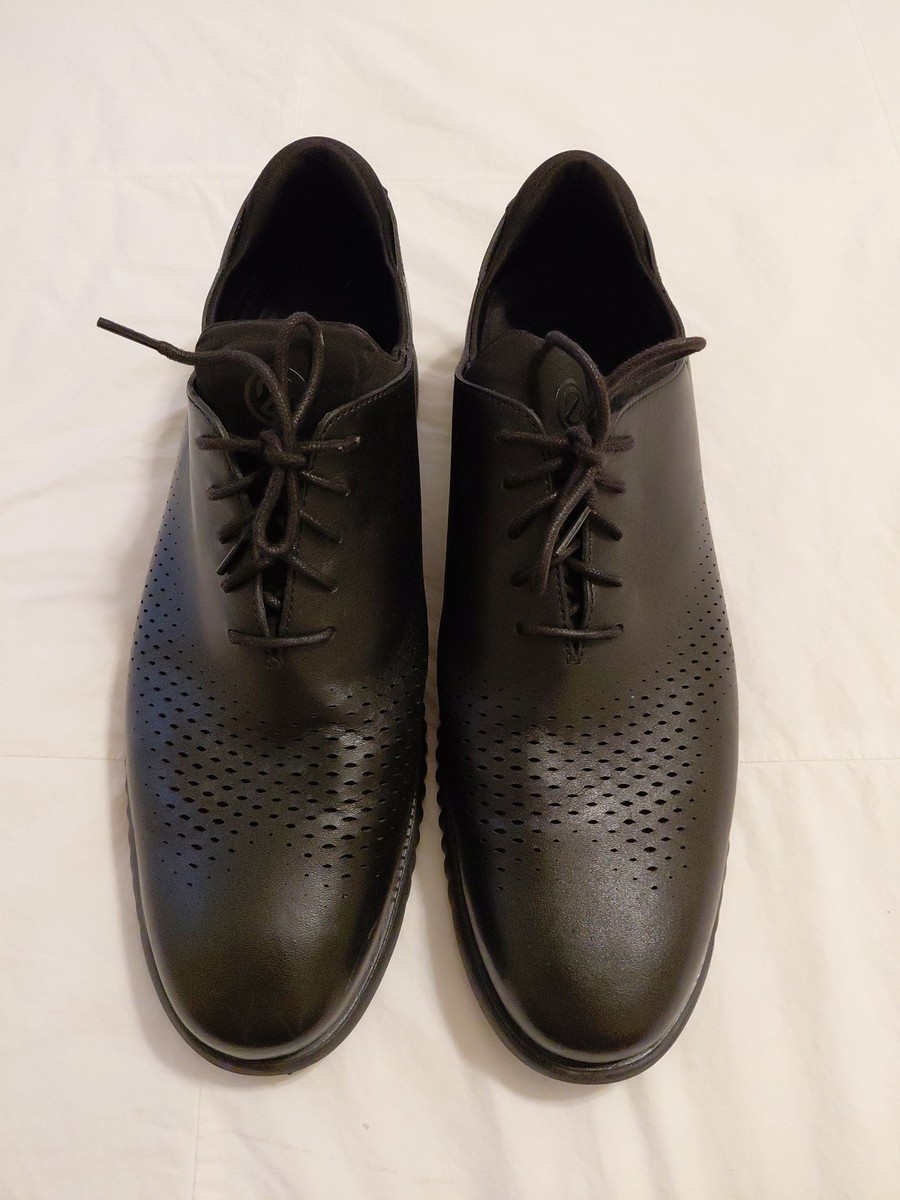 NWOB Men\'s Cole Haan 2.Zerogrand Laser Wingtip Oxford Shoes Black Size 13 COLE HAAN 2.ZEROGRAND Laser Wingtip Oxford Black Men main image 4