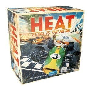 Days of Wonder HEAT Pedal to the Metal Intense Car Racing & Strategy Board Game