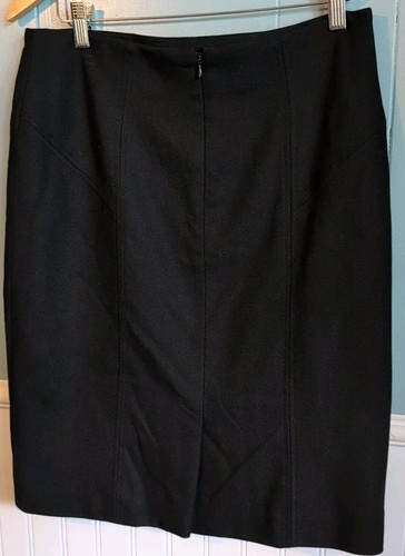 Alex Marie Women's 2 Piece Black Jacket Skirt Suit Jacket Size 10 Skirt Size 6 - Picture 6 of 6