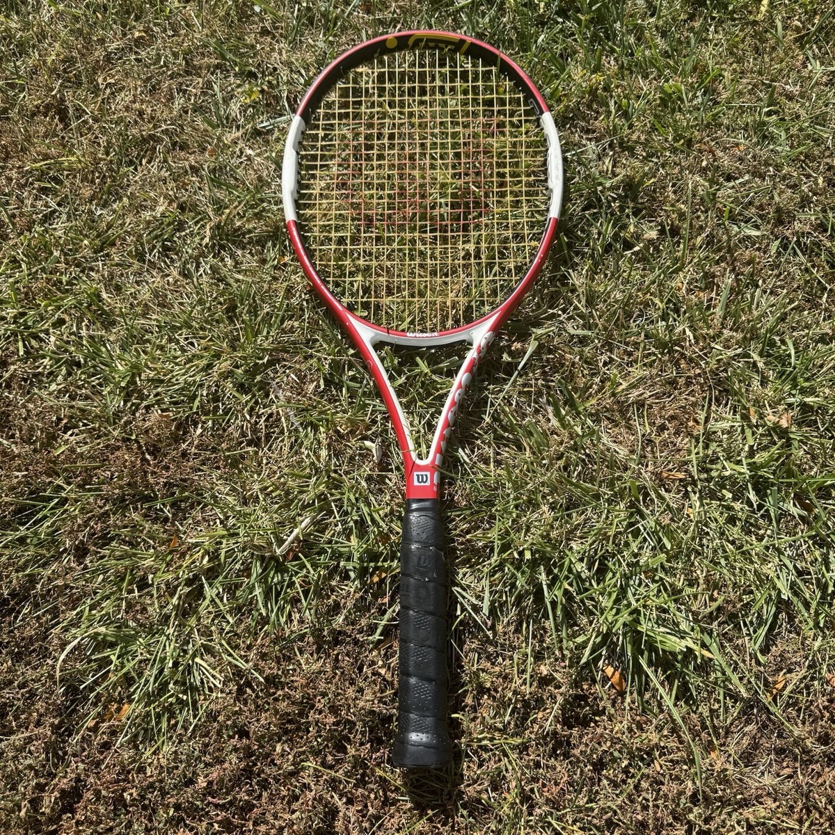 【良品】Wilson PRO STAFF nCODE SIX ONE 95 Wilson nCode Six-One 95 ProStaff Tennis Racket 95 sq in, 3
