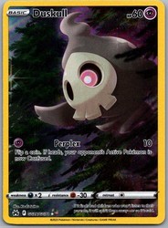 Duskull GG28/GG70 Crown Zenith Galarian Gallery Full Art Holo Rare