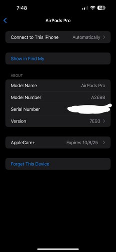 Apple Airpods Pro 2ème génération 2023 avec garantie Apple Care - Photo 4 sur 4