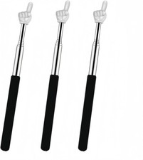 Retractable Teacher Pointer for Classroom Kids Reading, Extendable Finger