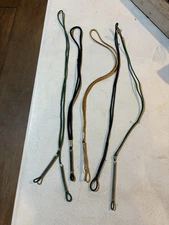 Lot Of 5 Used Duck Call Lanyards Adjustable Loops Goose Pheasant Waterfowl