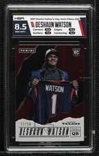 2017 Panini Father's Day Foil /50 Deshaun Watson #36 HGA 8.5 Rookie RC