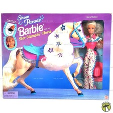 Barbie Show Parade Star Stampin' Horse Gift Set with Doll 1997 Mattel #15059