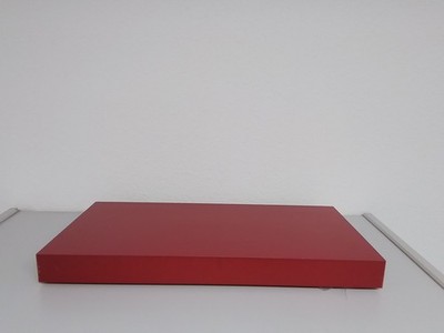 Wandboard Steckboard Holz rot matt 50x42 cm Art 330000 03M5 rot matt