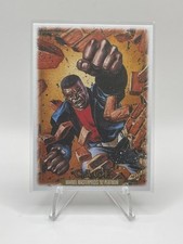 Marvel Masterpieces '92 Platinum - Canvas - Cage - 17