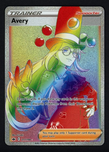 Avery Secret 211/198 Chilling Reign Secret Rare Pokemon TCG