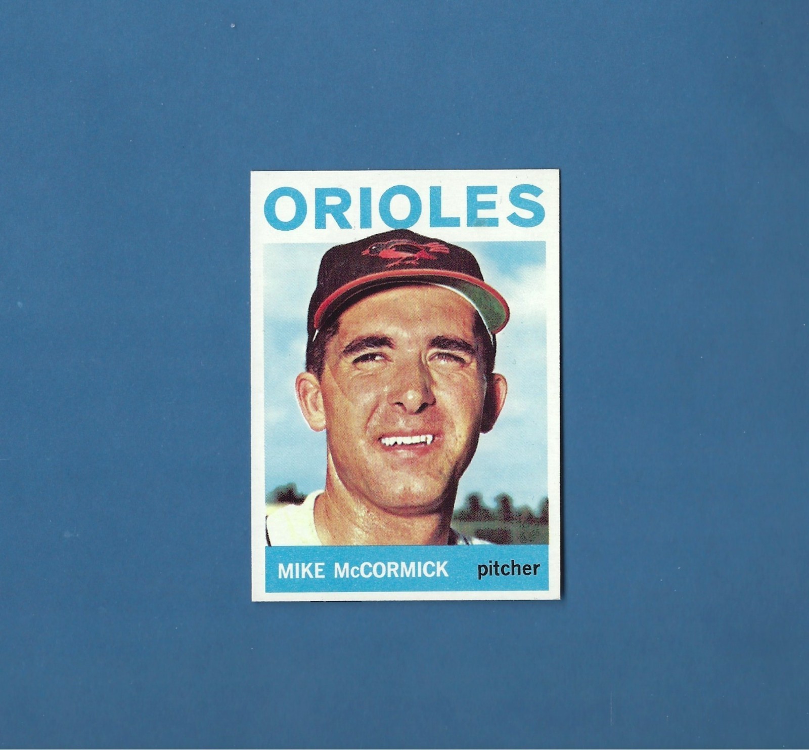 1964 TOPPS #487 MIKE McCORMICK - NM