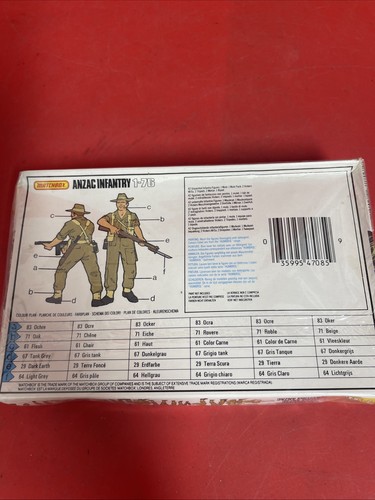 Matchbox Anzac Infantry Military Army Figure 1/76 Plastic Model Kit New P-5008 - Picture 6 of 6