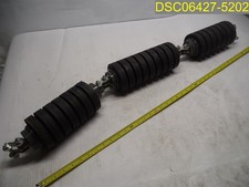 3 Section Roller Cassette Impact Trough Roller Each section is 4" O.D.x12" Long