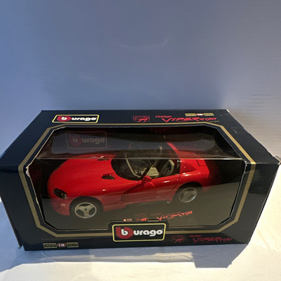 Bburago Diamonds Dodge Viper RT/10 1992 1:18 rot Diecast OVP cod. 3025