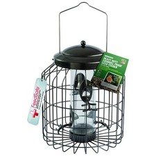 Gardman Heavy Duty Squirrel Proof Seed Feeder Wild Bird Feeding Garden Safe