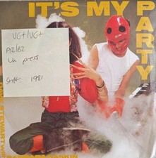 Dave Stewart With Barbara Gaskin It's My Party Vinyl Record 7" VG+/VG+ BROKEN 2