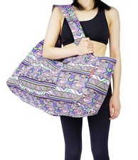 Large Yoga Mat Tote Bag, Sling Carrier, Multi-Functional Pockets, Light, Gym