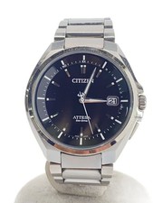 CITIZEN Quartz Watch/Analog/Stainless/BLK/SLV/H110 TO16308