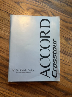 2010 Honda Accord Crosstour Body Repair Manual OEM Collision