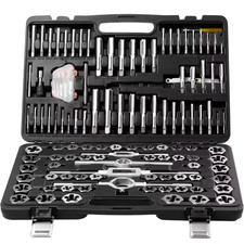 Tap and Die Set, Bearing Steel Taps and Dies, Essential Threading Tool Include M