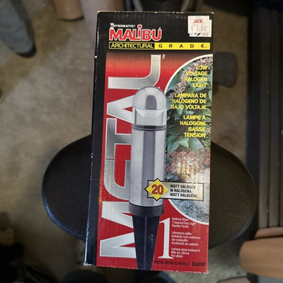 #ad #ad New Open Box Intermatic Malibu Architectural Grade Pathway Light Textured Finish $29.99