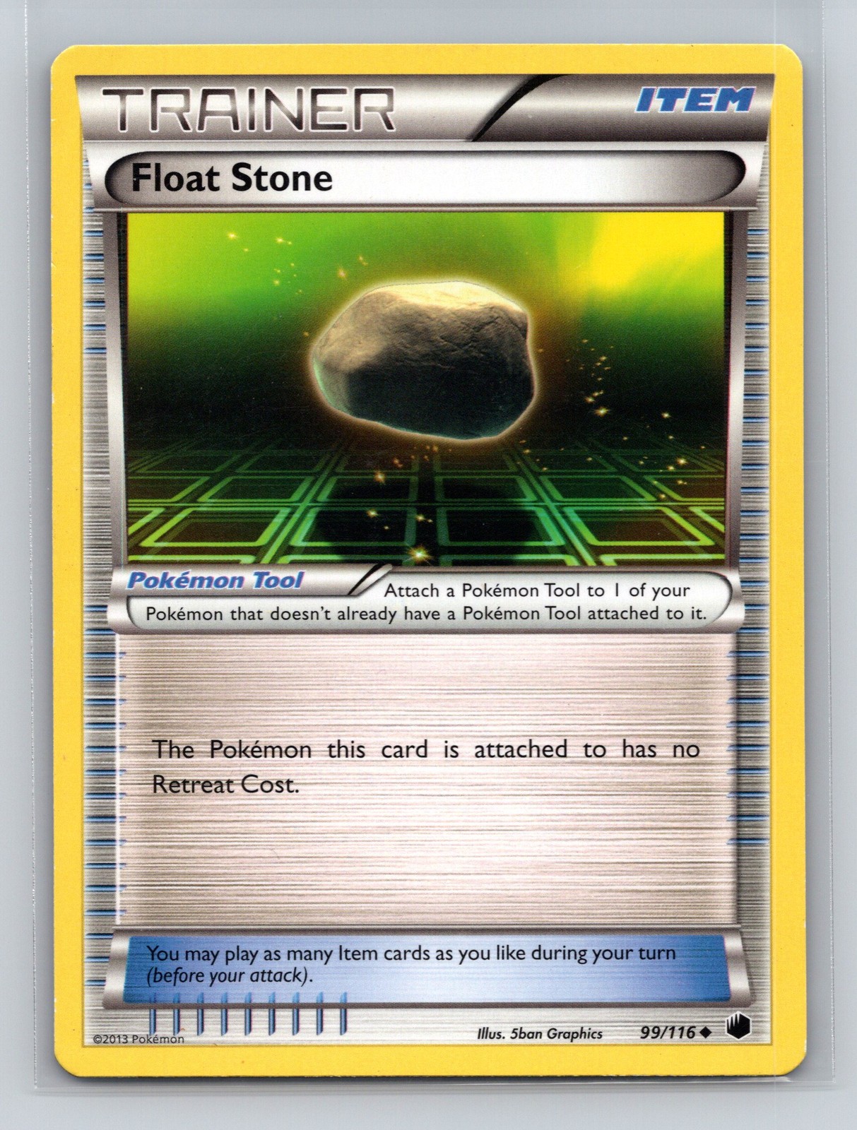 Plasma Freeze Float Stone #99/116 13760