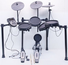 Alesis Nitro Electronic Drum Kit 7-Pad Mesh Heads DM7X Module