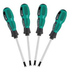 4Pcs U Screwdriver Set, Tri-Point Screwdriver Kit, U Fork Type Screw Driver CRV
