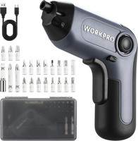 Workpro Akkuschrauber Set 3,6V, Exzentrischer Schraubendreher, Mit 21 Bits Und
