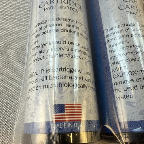2 Activated carbon cartridges part number S7025 FAST FREE PRIORITY SHIPPING - Picture 8 of 11